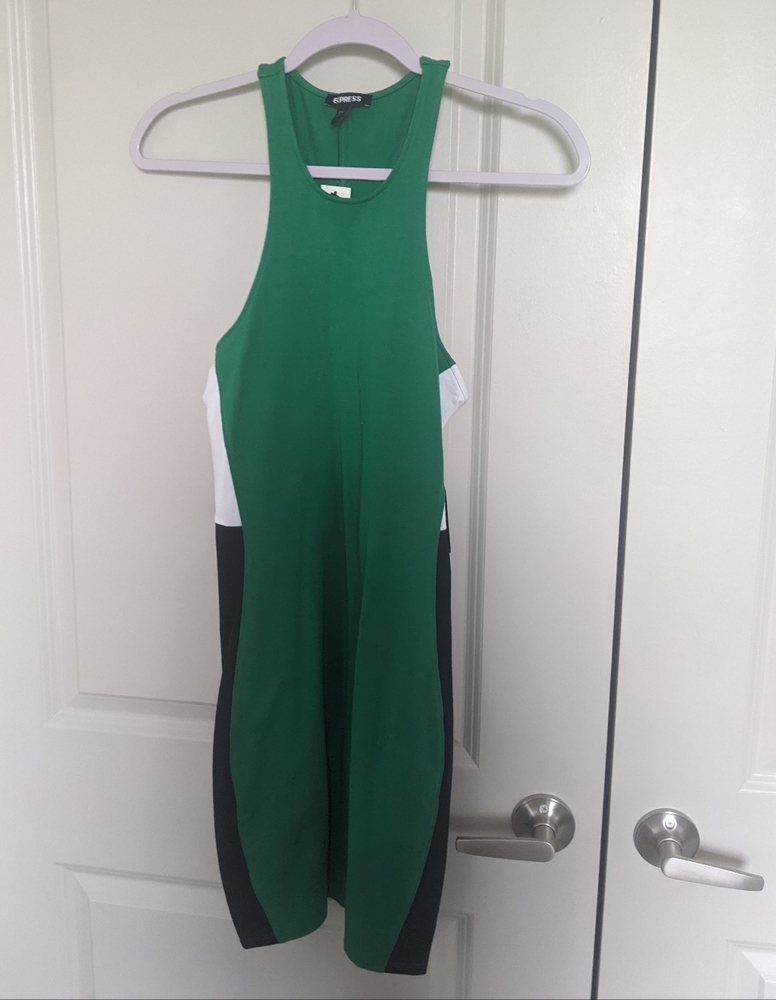 NWT Express high neck dress S